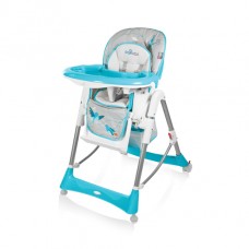 Стульчик для кормления Baby Design Bambi 2012 blue-05 Стульчик для кормления Baby Design Bambi 2012 blue-05
